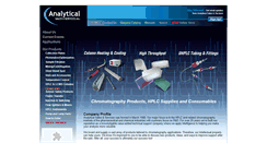 Desktop Screenshot of analytical-sales.com